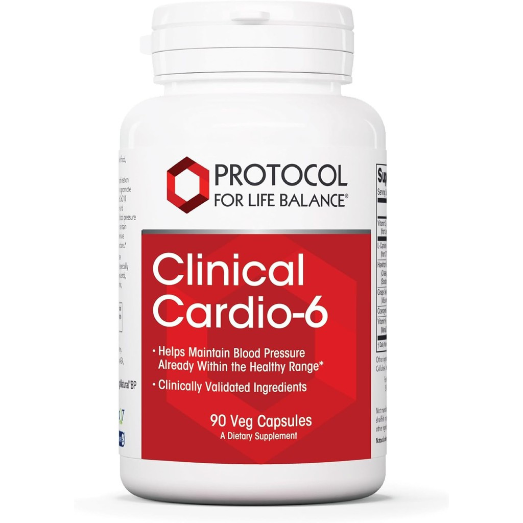 PROTOCOL FOR LIFE BALANCE Clinical Cardio-6 - Support Heart Health & Blood Pressure แล้ว ด้วยช่วงปกต