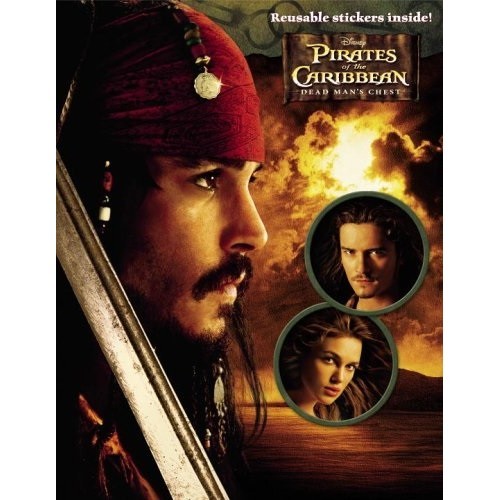 Pirates of the Caribbean: Dead Mans Chest : หนังสือสติกเกอร์แบบใช้ซ้ําได้