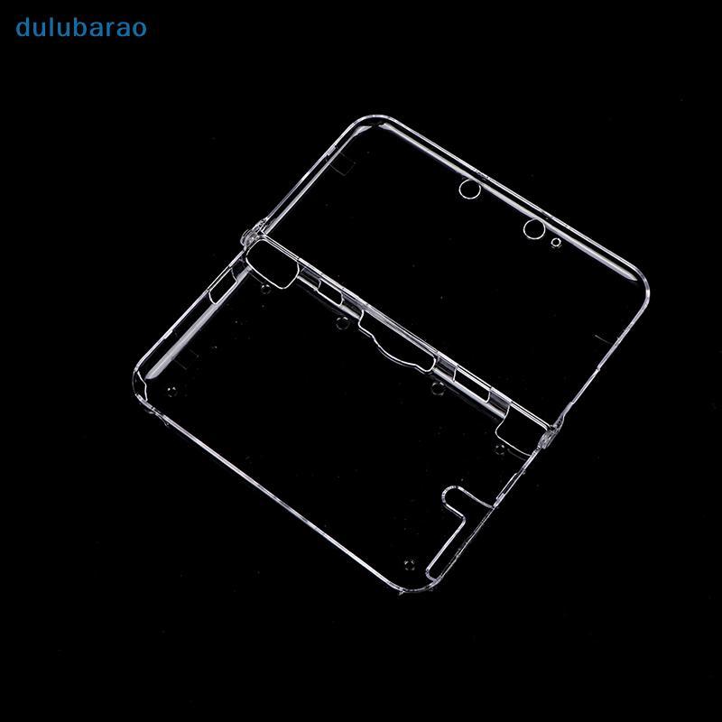 [DUL] เคสเปลือกแข็งคริสตัลใสสําหรับ Nintendo 3DS XL LL N3DS 3DS LL AO