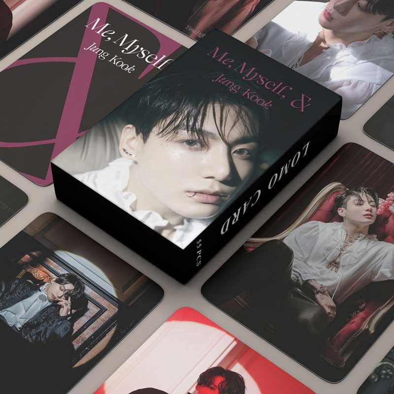 พร้อมสต็อก Tian Jungkook Photo Card bts bts Merchandise Postcard Card LOMO Photo Card