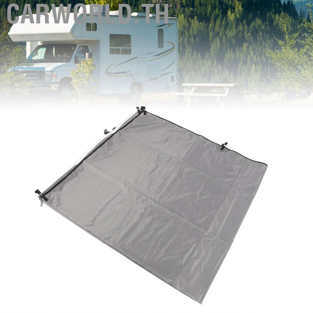 Carworld.th Mulcort หลังคากันสาดรถ SUV สำหรับรถบรรทุกแคมปิ้งพร้อมโพลีเอสเตอร์ฉีกขาด 210D + ป้องกันแส