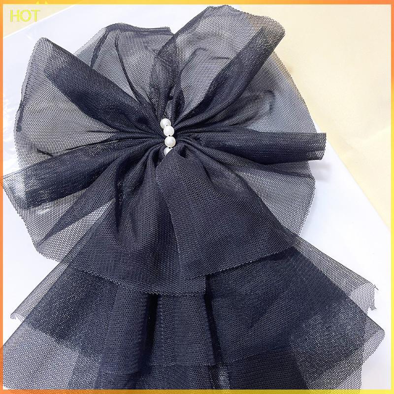 เข็มกลัดตาข่ายขนาดใหญ่ ใช้งานได้หลายแบบ สำหรับตกแต่งเสื้อผ้าและทรงผม พร้อมสร้อยคอและกิ๊บติดผม TSR