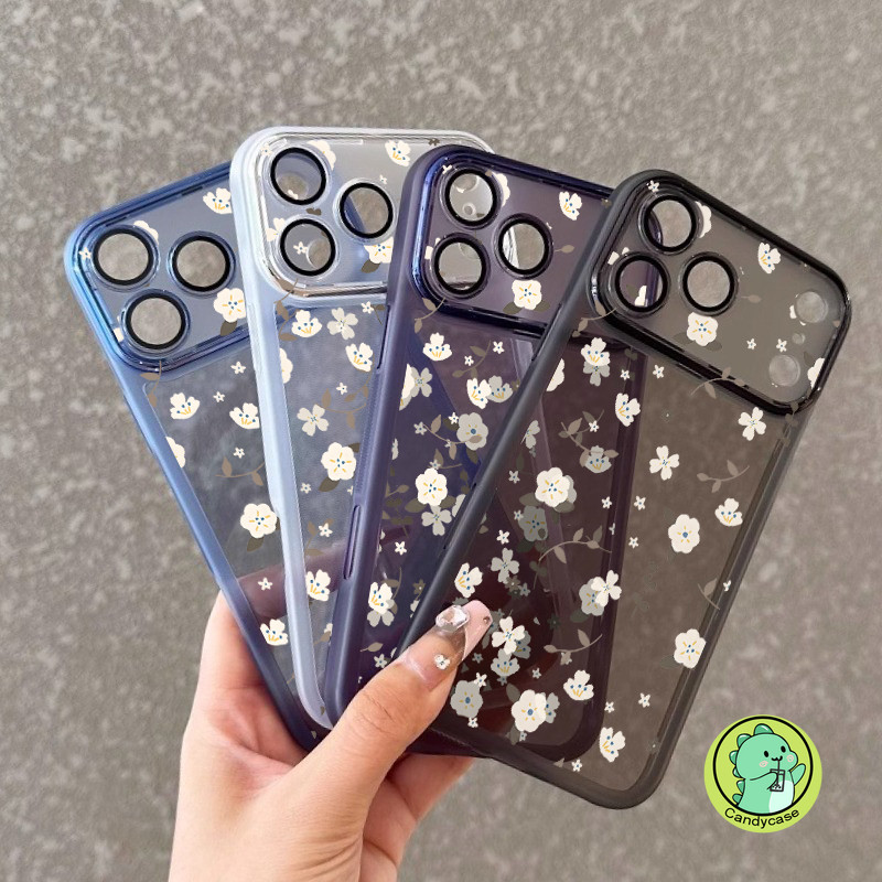 Elegant ดอกไม้เคสโทรศัพท์เลนส์สําหรับ Motorola Moto Edge 60 G Stylus 2025 50 Pro Fusion 40 S50 Neo G05 G04 G04S E15 E14 5G 4G น่ารักกันกระแทกปลอก