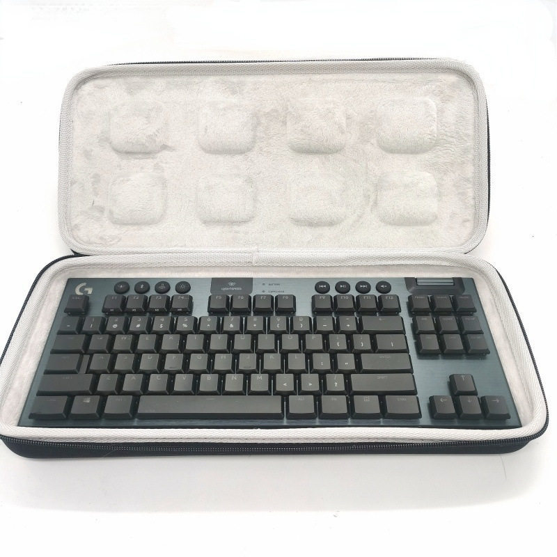 ~~ Logitech G913tkl กระเป๋าเก็บผ้าแบบกําหนดเองกระเป๋าเดินทางที่กําหนดเองกล่องคีย์บอร์ดแบบกลไกกล่องเก