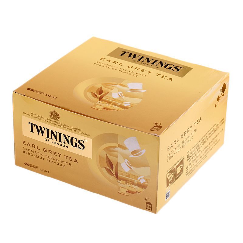 ทไวนิงส์ชาเอิร์ลเกรย์ชนิดซอง 100กรัม แพค 50 Twinings Earl Grey Tea 100g. Pack 50 [หมายเลขบาร์โค้ด 0070177011598]