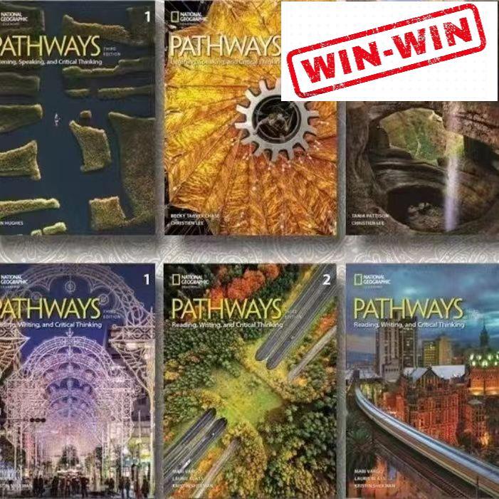 VV888  Pathways 3nd Edition Listening&Speaking / Reading & Writing Level F/1/2/3/4 หนังสือแบบฝึกหัดน