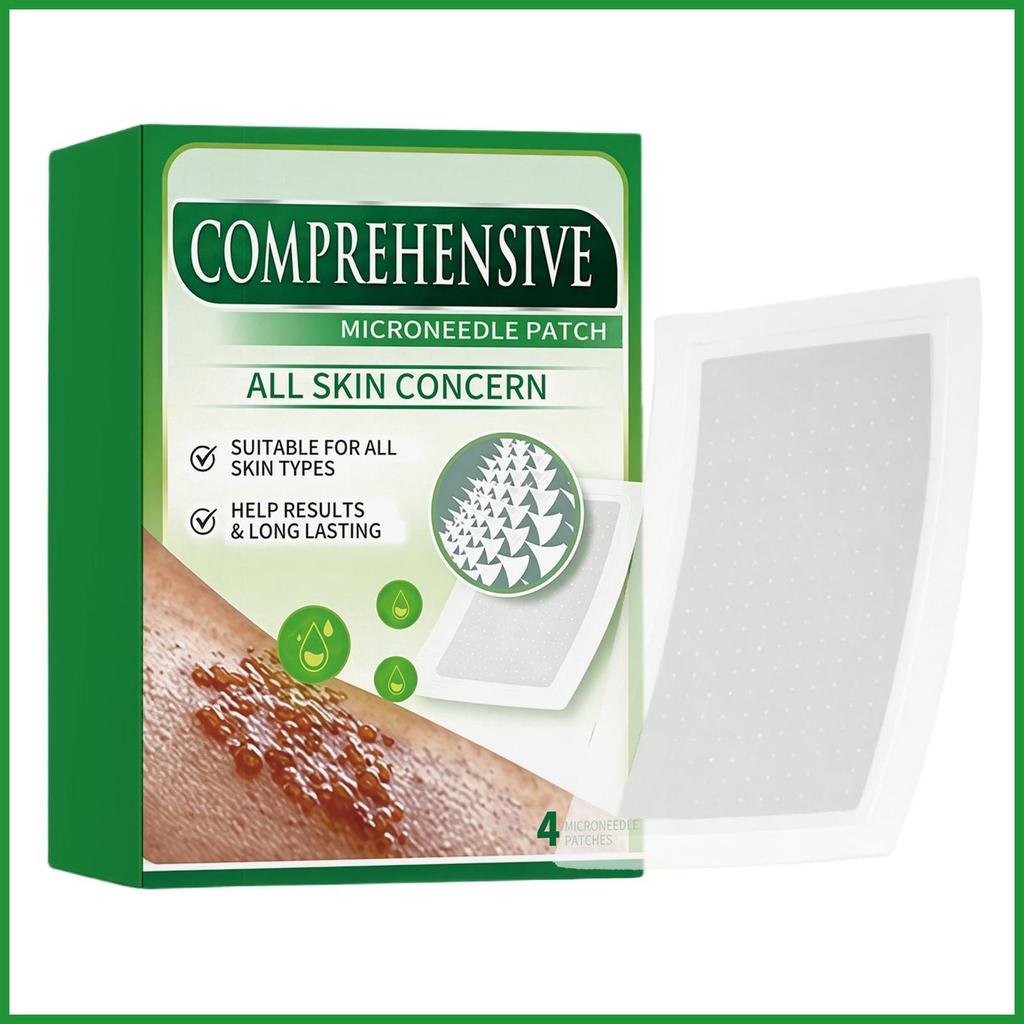 Microneedle Patch Microneedle Comfort Sheets สติกเกอร์ Skin Mark Patch สําหรับตอนเช้าก่อนแต่งหน้า Da