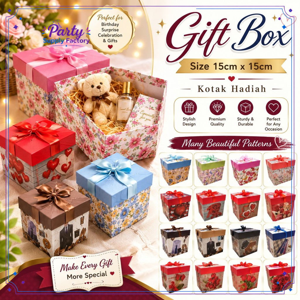 BOX BUDGET FOR FLOWER / SURPRISE / BOX (KOD : WB-694-2)}