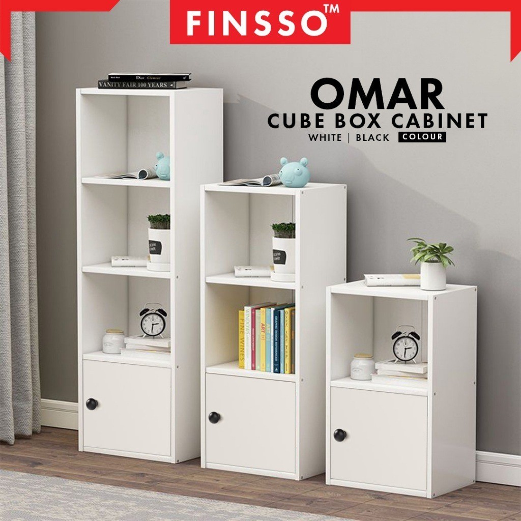 🌙 พร้อมส่ง!! FINSSO ชั้นวางของ ชั้นวางหนังสือ ชั้นอเนกประสงค์ / Omar Bookshelf / Storage Organizer C