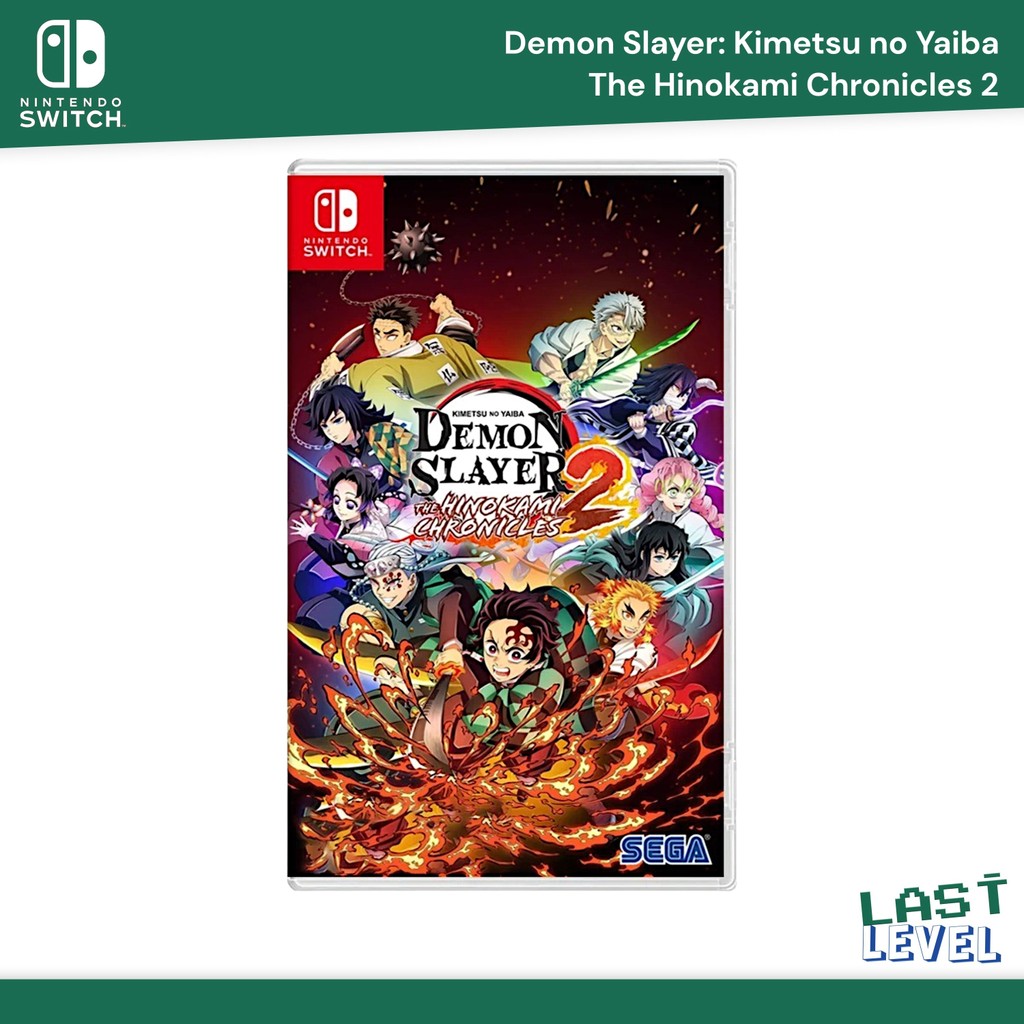 Nintendo Switch : Demon Slayer Kimetsu No Yaiba Hinokami Chronicles 2  (มือ1,มือ2) (Demon Slayer 2) 