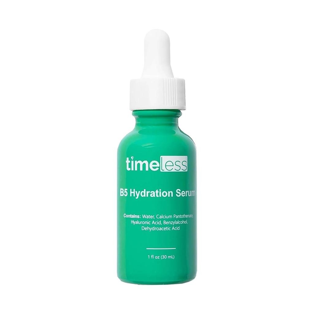 TimelessCare Vitamin B5 เอสเซ้นส์บํารุงผิวหน้าให้ความชุ่มชื้นกรดไฮยาลูโรนิกที่ประกอบด้วยน้ํามัน-ปราศ