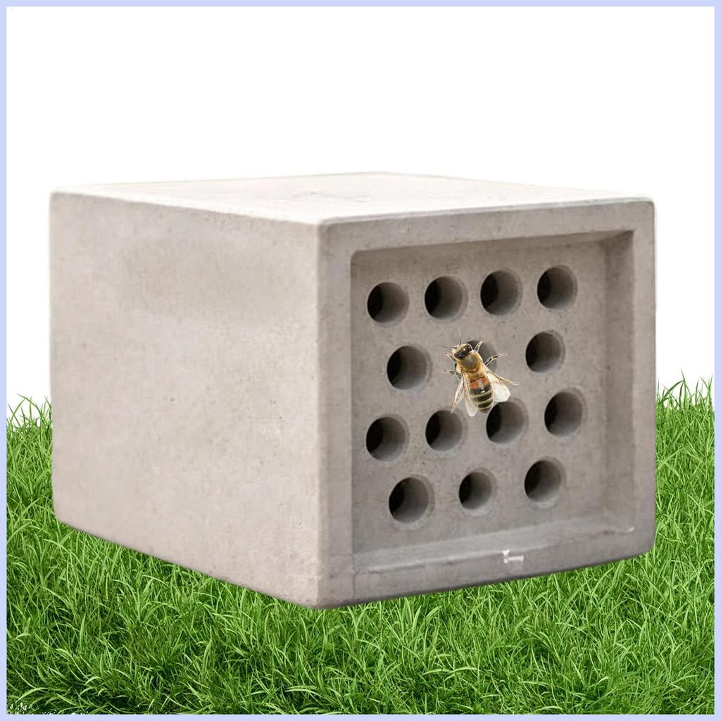 โรงแรมผึ้ง 3D-พิมพ์ Beehive Nesting 3D-พิมพ์ Bee Hive สําหรับลานระเบียงสวนสนามหญ้าลาน Balconies cing