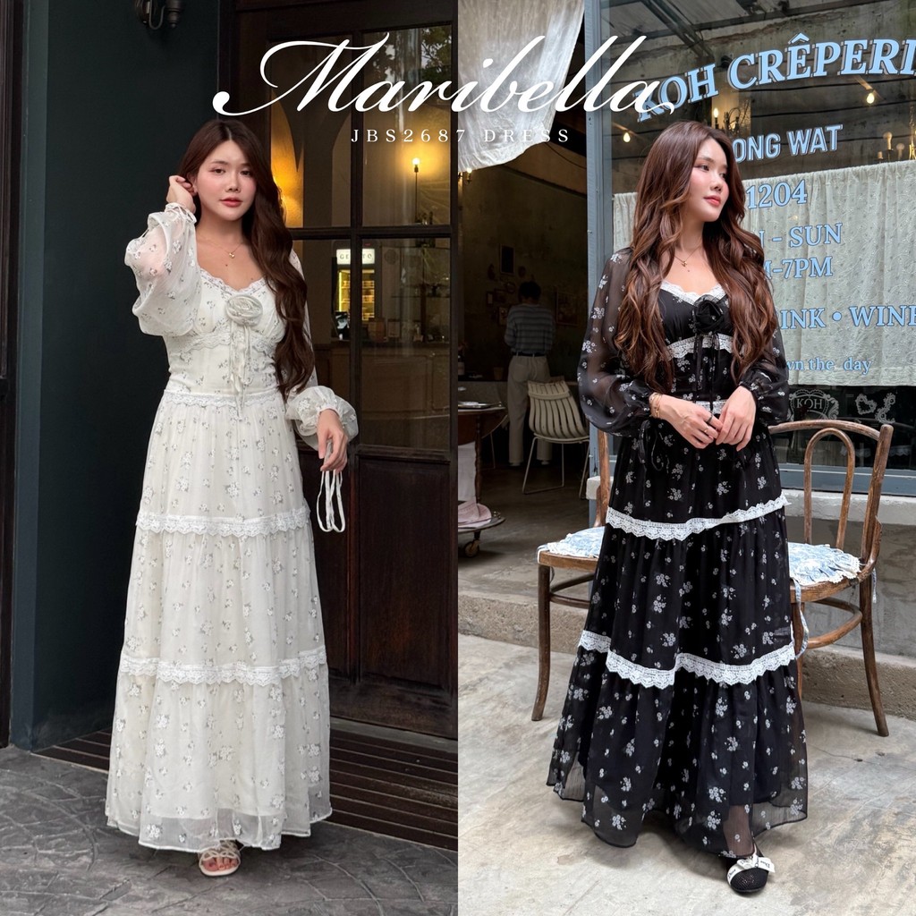 #JBS2687 Maribella Dress Joobs studio
