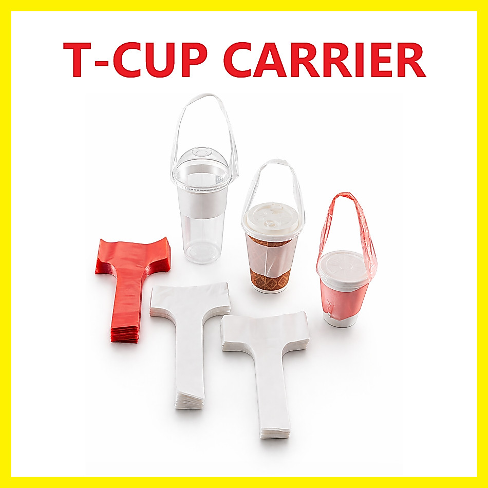 ️VALUE ️ T Cup Carrier / T-Cup Carrier / Hawker Drink Carrier