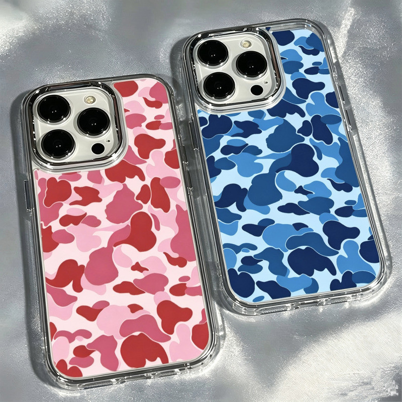 ลายเสือดาวแบบพรางตาเคสTPUใสSamsung A57 A37 A07 A17 A56 A36 A55 A54 A06 A16 A15 A50 A73 S24 S25 S26 Ultra