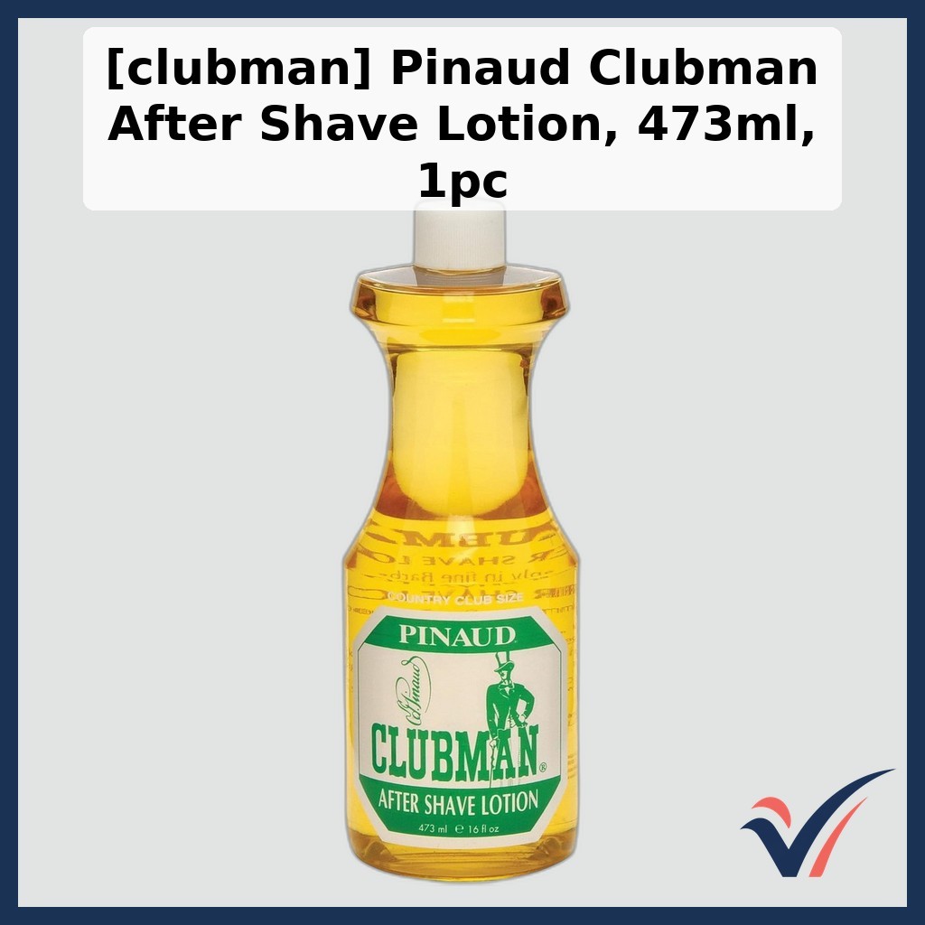 [clubman] Pinaud Clubman After Shave Lotion, 473ml, 1pc / Korean After Shave Lotion / Toning Formula