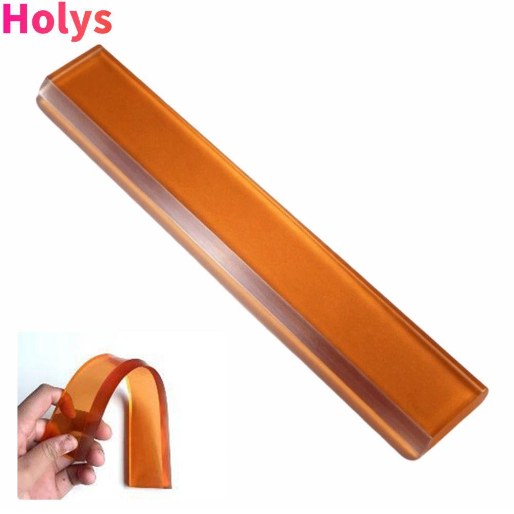 HOLYS Wall Scraper Putty, 30/50 ซม.ยูรีเทน Putty Squeegee Spatula, Arc Scraper ยืดหยุ่น Putty Spatul