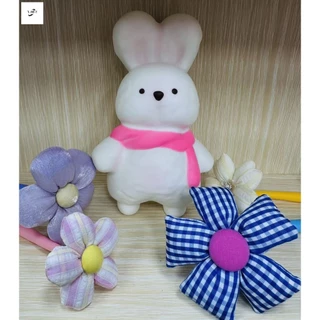 ของเล่นสกุชชี่เด้งช้ากระต่ายน่ารัก - ตุ๊กตาบีบอัด ปู่ แบบนุ่มสําหรับเด็ก
