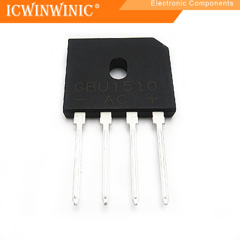 5 ชิ้น GBU1510 1510 ZIP-4 IC วงจรรวม