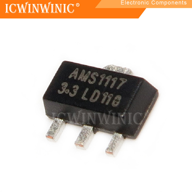 5 ชิ้น AMS1117-3.3 AMS1117 SOT-89 วงจรรวม IC