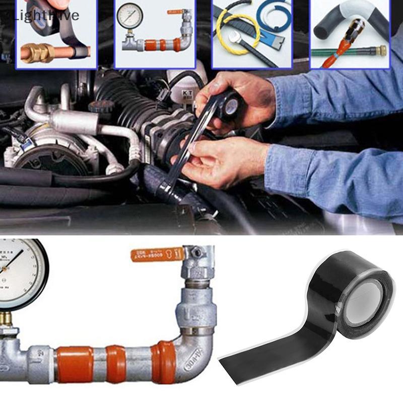 [LightHive] Self Fusing Silicone Performance Repair Tape Bonding Rescue Wire Hose Tape (TH)