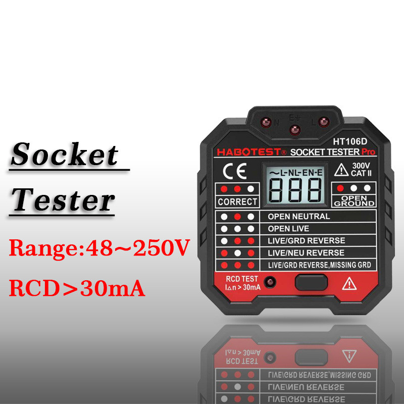 เครื่องทดสอบซ็อกเก็ตHT106D 106B 106E 106E ปรับมุมการตรวจจับ