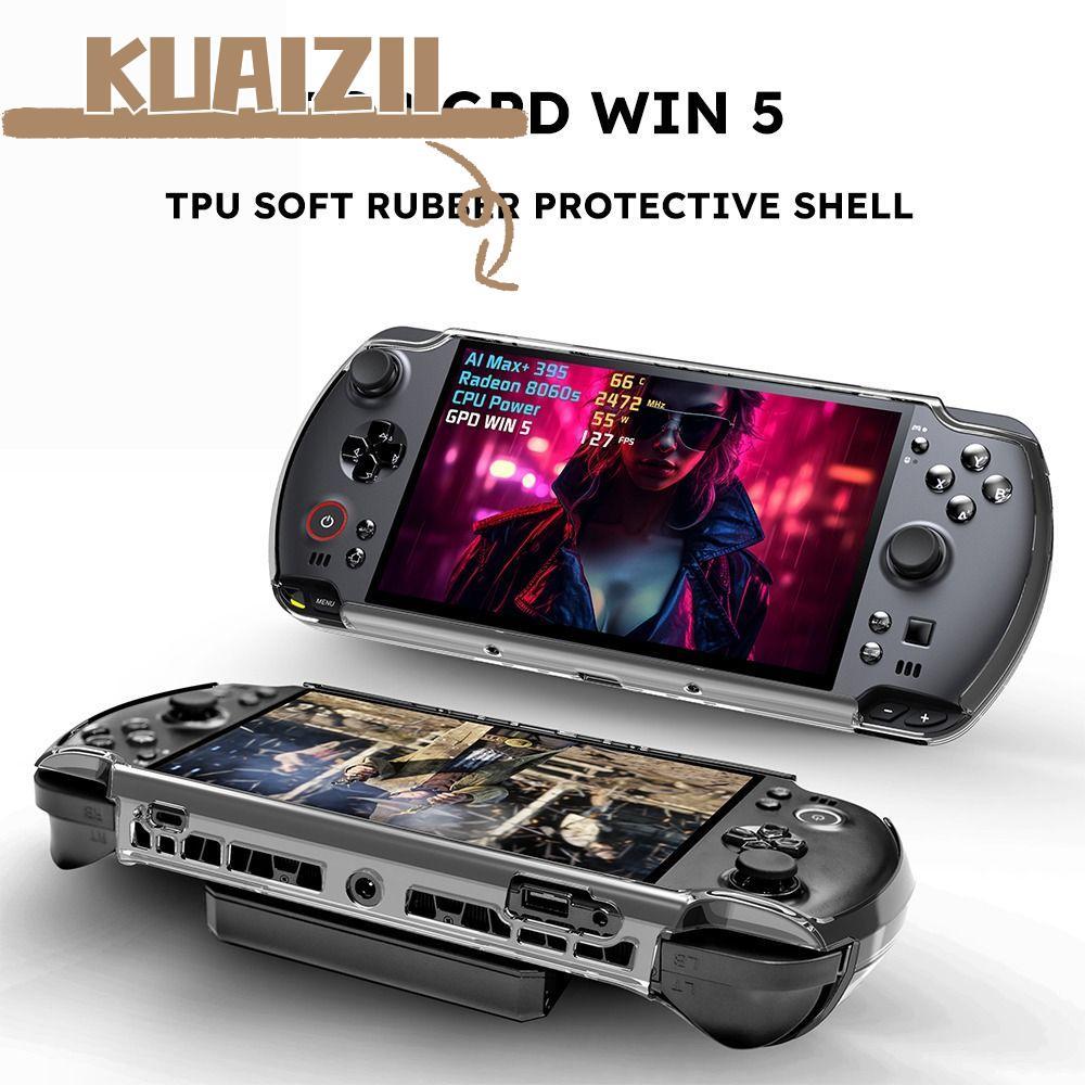 KUAIZII Gaming Handhelds ป้องกัน, กันน้ําสวมใส่เกมคอนโซล, Anti Drop กันกระแทก Ergonomics Shell สําหร