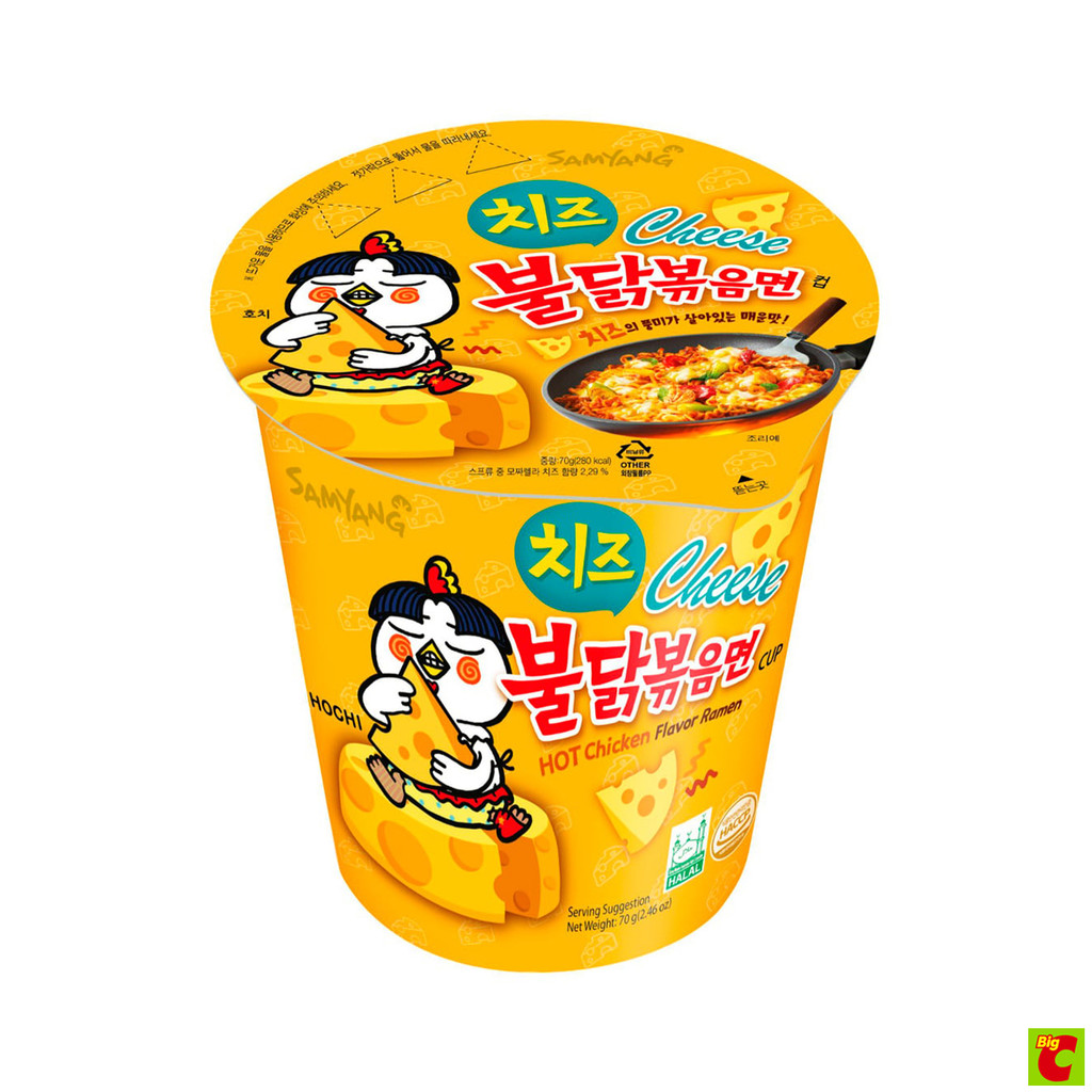 ซัมยัง บูลดัก ฮอต ชิคเก้น ชีส ราเมง คัพ 70 ก.