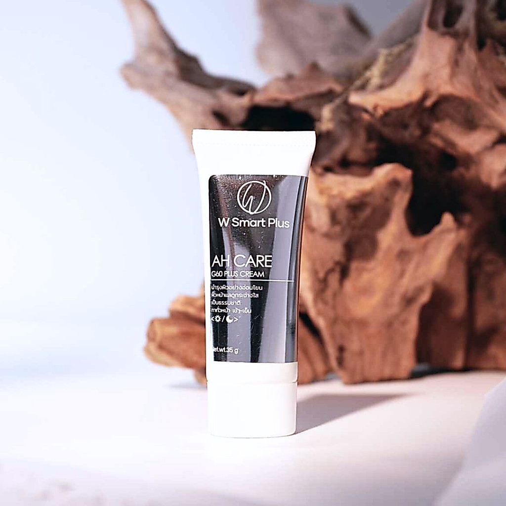 W Smart Plus AH Care G60 Plus Cream 35 g. ครีมบำรุงผิว ลดรอยดำทำให้ผิวกระจ่างใส — صورة 3