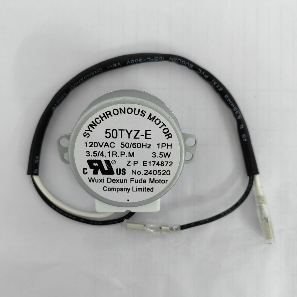 เหมาะสําหรับ 110V เครื่องทําน้ําแข็งในครัวเรือนเชิงพาณิชย์มอเตอร์ซิงโครนัส 50TYZ-E มอเตอร์หมุน [yjf]