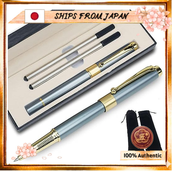 SHIPS FROM JAPAN High-End Ballpoint Pen, Oil-Based, Line Width 0. 5mm Black Refill Easy to Write Sty