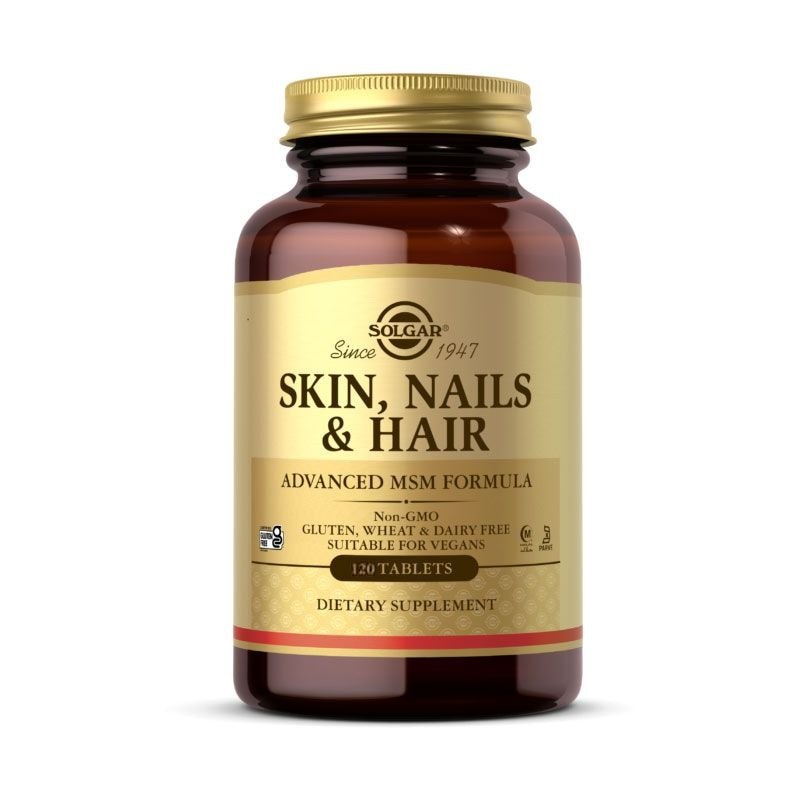 0715Solgar Skin Nails & Hair MSM 配方 进口#Solgar Skin Nails & Hair MSM 配方 进口0713