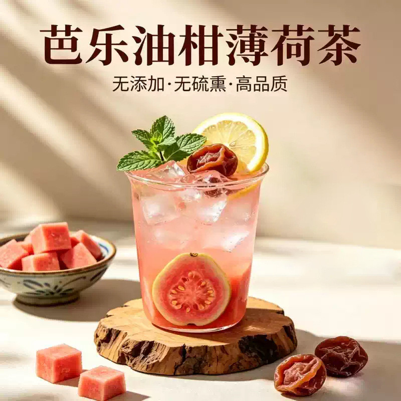 [คลังสินค้าพร้อม] น้ํามันฝรั่ง Citrus Mint Tea การคัดเลือกผลิตภัณฑ์ร้อน ฤดูร้อน บรรเทา Greasy Mint T