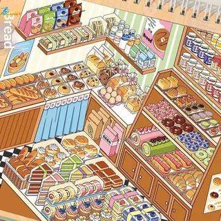 NDY Miniature ฉาก Stier Book 31 หน้า 10 ธีมและแผ่น Stier 20 แผ่นเหมาะสําหรับเด็ก DIY Craft Leisure Time N