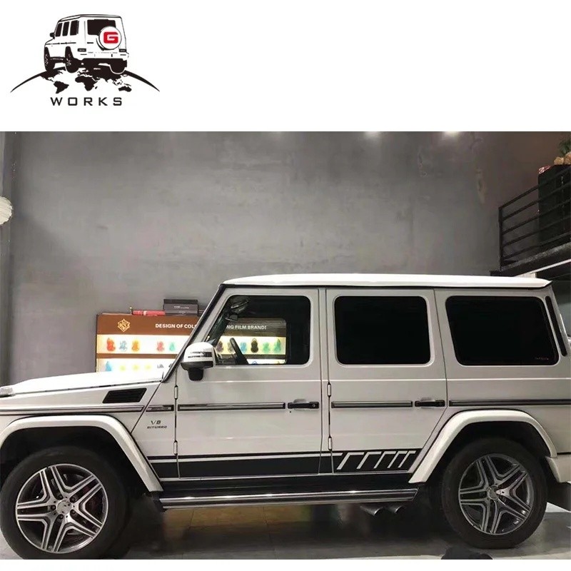 คุณภาพสูง G Class G Wagon W463 W464 G63 G65 G55 G350 G500 G550 รถกีฬาภายนอกรถสติกเกอร์สําหรับ G Clas