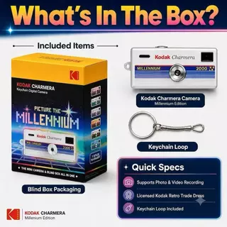 Kodak Charmera MILLENNIUM Digital Blind Box Camera