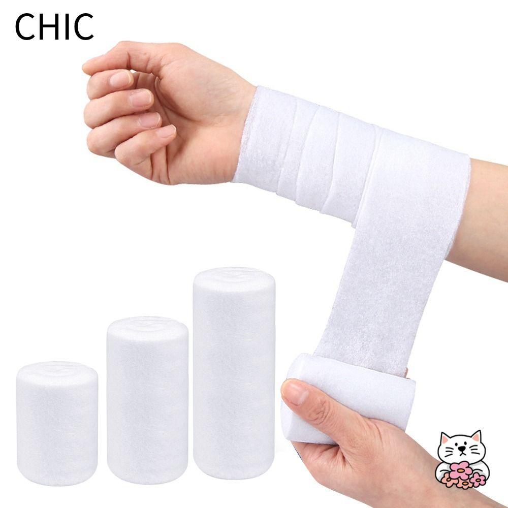 CHIC Undercast Padding Roll, Cotton Absorbent Cast Padding Wrap, Soft Breathable Gauze Roll