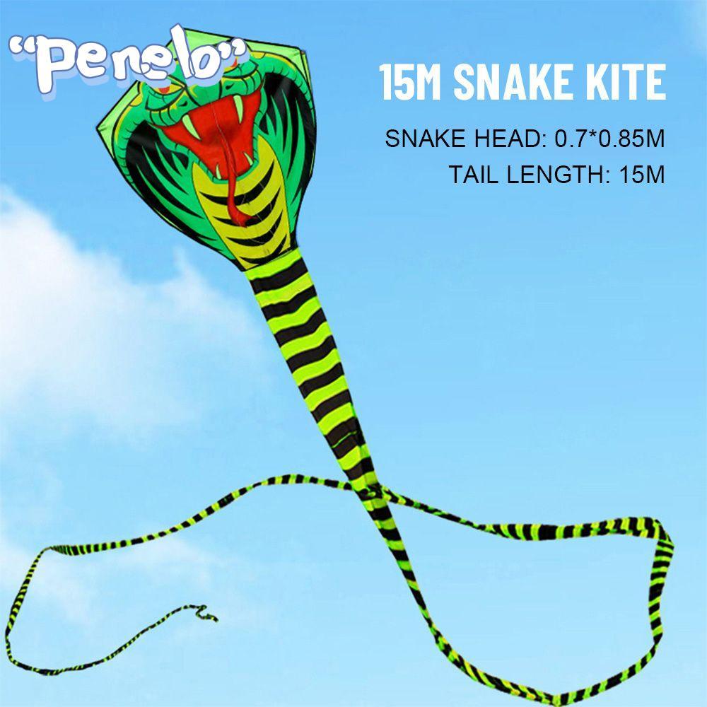 PENELO 8/15m Snake Power 2022 ชายหาดกีฬาสําหรับเด็กผู้ใหญ่ Animal Wind Kites