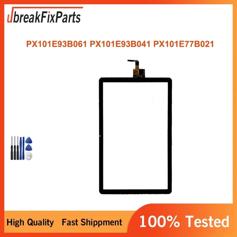 10.1 นิ้วสําหรับ Sigma Tab A1015 แท็บเล็ตหน้าจอสัมผัสแผงด้านหน้าแก้ว PX101E93B061 PX101E93B041 PX101