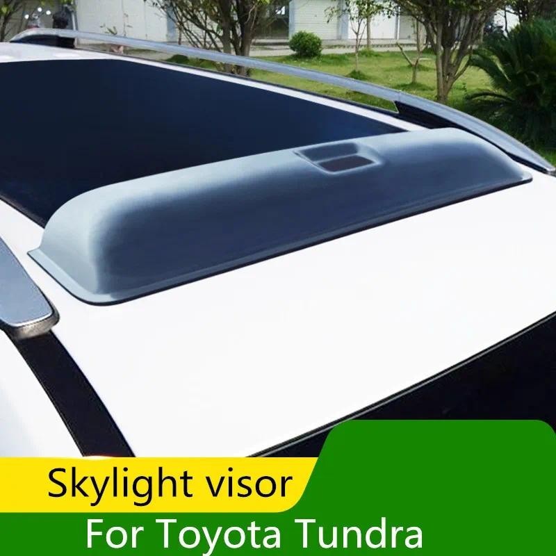 สําหรับ Toyota Tundra ดัดแปลงซันรูฟบล็อก Tundra Rain visor Rain eyebrow อุปกรณ์ตกแต่งข้ามประเทศ