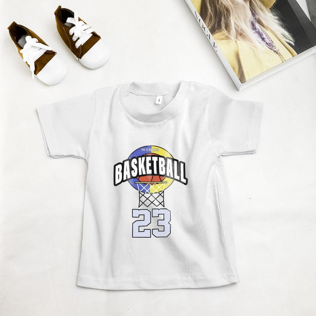 Tokolobo 9.9 Super Shopping Day KIDS BASKETBALL T-SHIRT DTF PRINTING [ESTIMATION 6 MONTHS - 4 ปี]