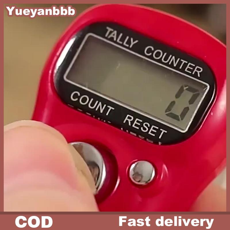 Ybth Finger Counter เข็มทิศ LED อิเล็กทรอนิกส์มือถือ Tally Counter Clier เคาน์เตอร์แหวน Jelly