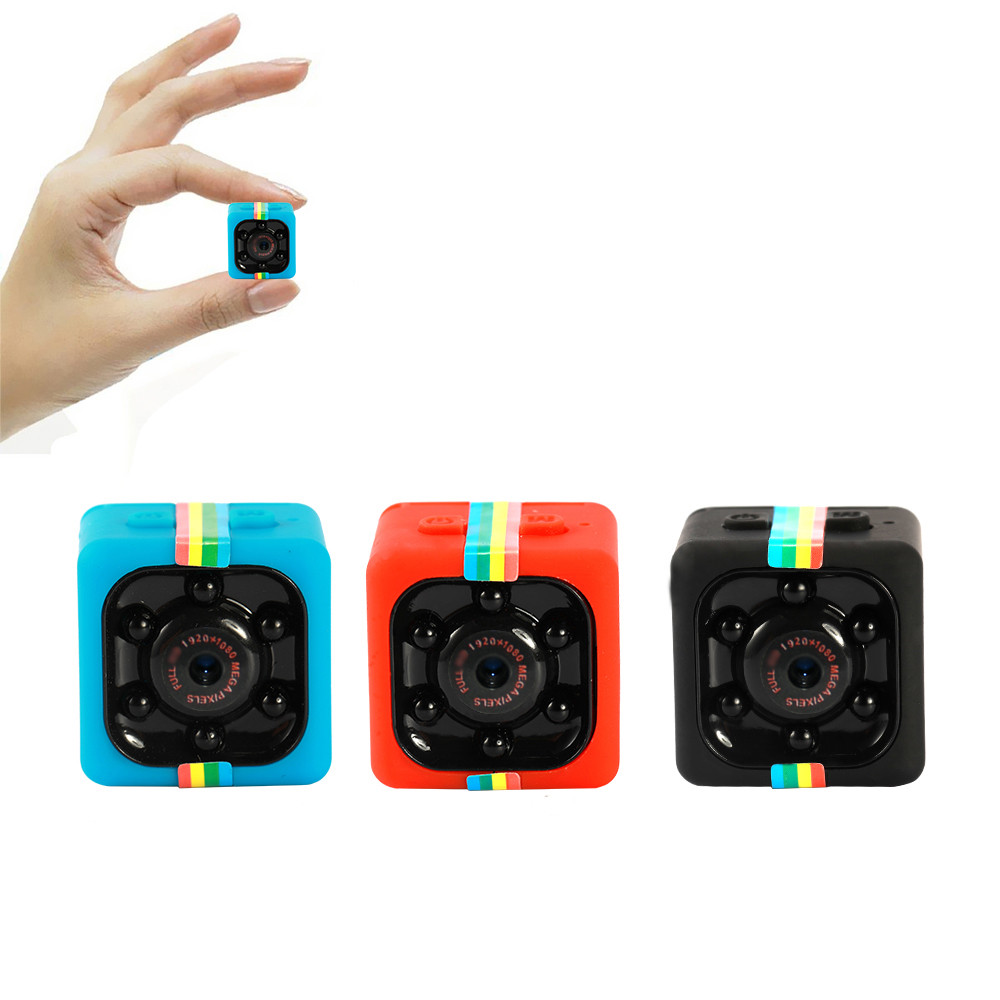 SQ11 720P แบบพกพากีฬา DV Mini Night-Vision Monitor มัลติฟังก์ชั่น Home Safety Protections กล้องรถ DV