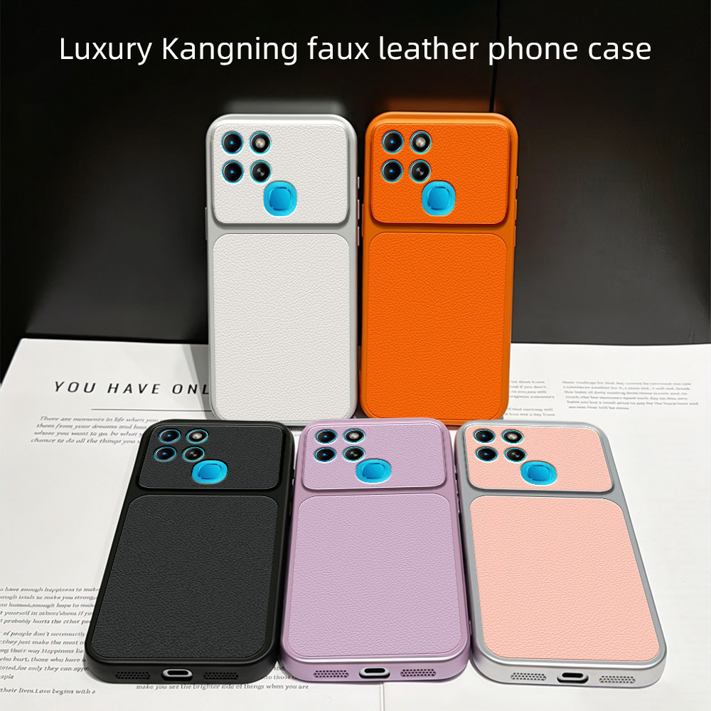 เคส Infinix Smart 6 X6511B X6511 X6511E Smart 6 HD X6512 ครอบคลุมเต็มหน้าจอ anti drop soft shell หนังเนื้อเคสโทรศัพท์