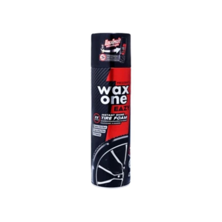 แว็กซ์วัน สเปรย์โฟมทำความสะอาดยาง Wax One Tire Foam Spray 420ml.