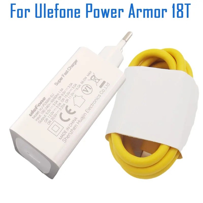 ใหม่ Original Power Armor 18T Charger อะแดปเตอร์อย่างเป็นทางการปลั๊กชาร์จ Type-C สายข้อมูลสําหรับ Ul