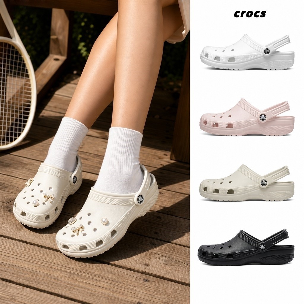 Classic Clog รองเท้าคล็อก 💯รุ่นคลาสสิกแท้ น้ำหนักเบา ใส่สบาย ใส่ได้ทุกเพศ CR❍CSพร้อมส่ง