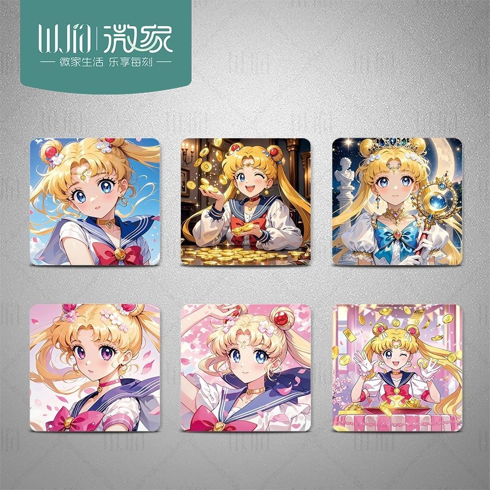 Labubuco Switch สติ๊กเกอร์ตกแต่ง Refurbishment Self-Adhesive Socket Sanrio การ์ตูน Ugly Kabara สติกเ
