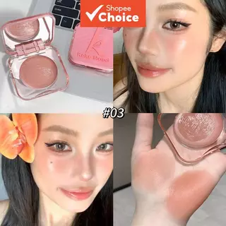 บลัชออนเนื้อครีมแบบตลับเดี่ยว | สีสันเข้มข้น เนื้อแมตต์นุ่มเนียน เปล่งประกายธรรมชาติ ติดทนนาน สีแก้มชุ่มชื้น