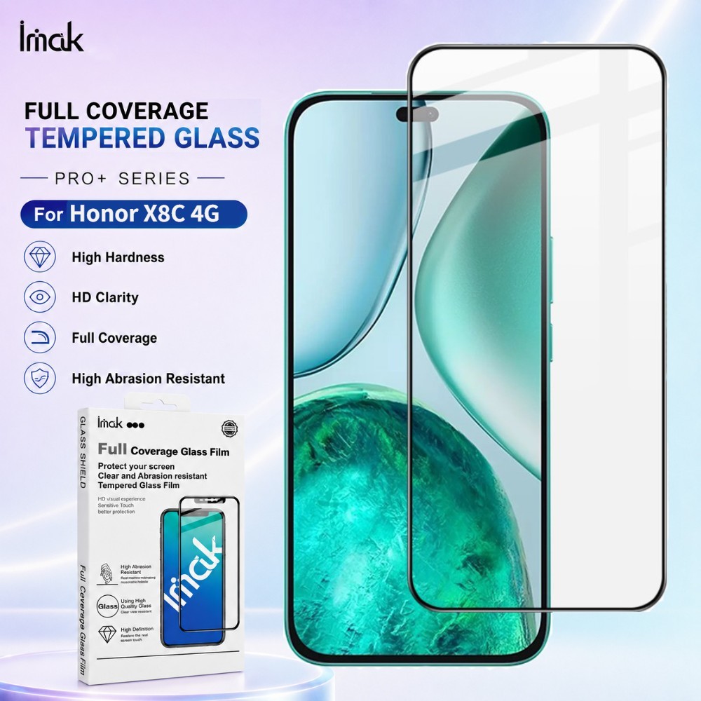 ฟิล์มกระจก สำหรับ Honor X8C X7d X6c X6b X5b กันลายนิ้วมือ 9H ความแข็ง FM0003